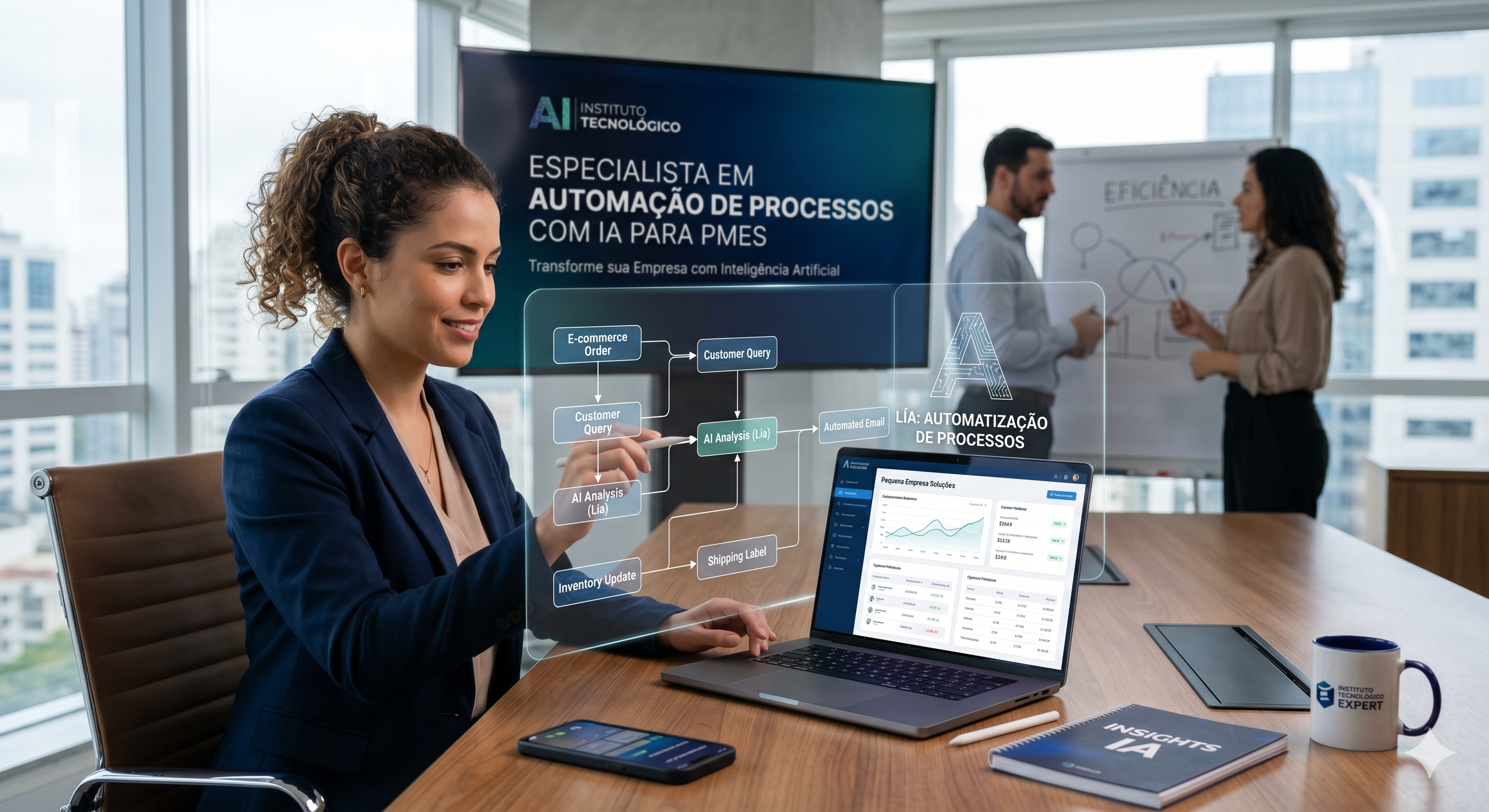 Especialista em Automação de Processos com IA para PMEs